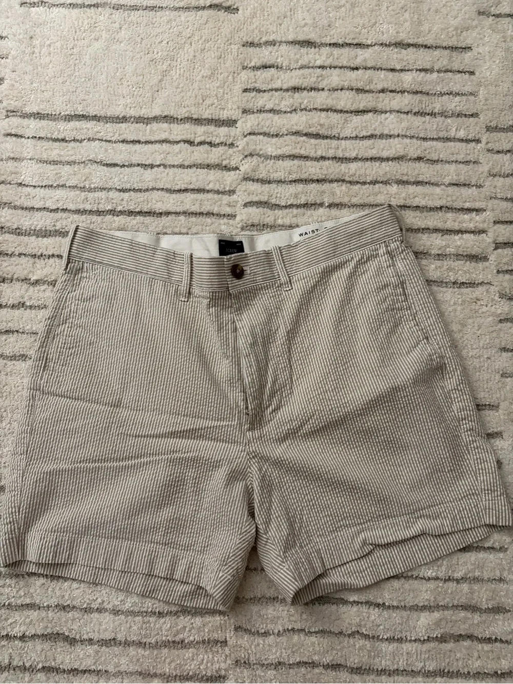 J. Crew Seersucker Short 5in. Inseam